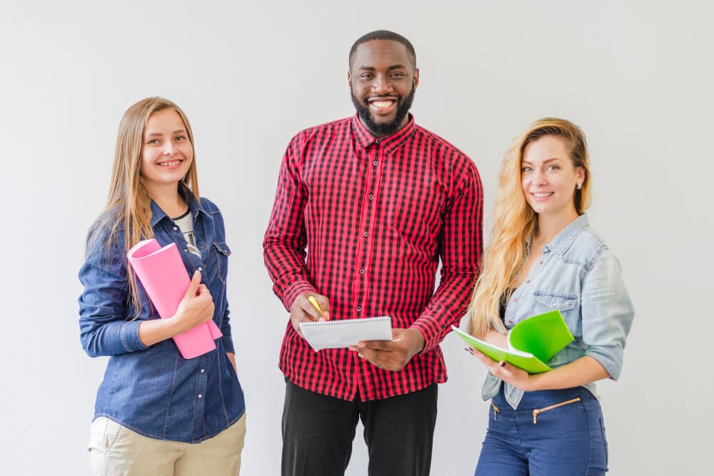 Fount Edu team assisting students